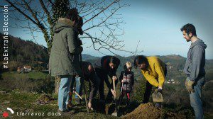 Plantando el Tejo