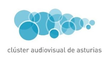Logo clúster audiovisual de Asturias