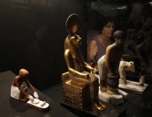 SEVILLA 18.09.2019 Exposición "Descifrando el antiguo Egipto: Tutankhamón" FOTO: MANUEL GOMEZ .archsev